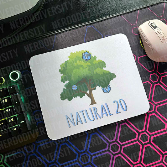 "Natural 20" Mouse Pad