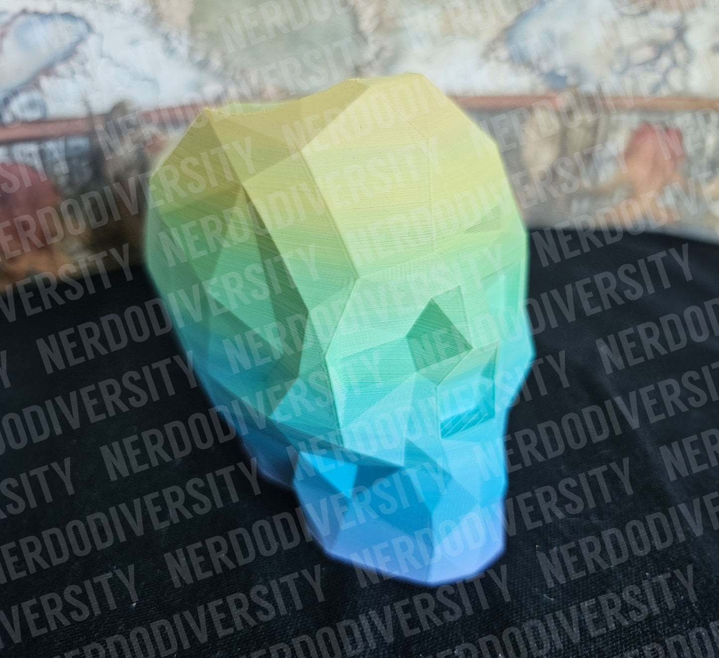 Poor Yorick Pen Holder - Pastel Rainbow