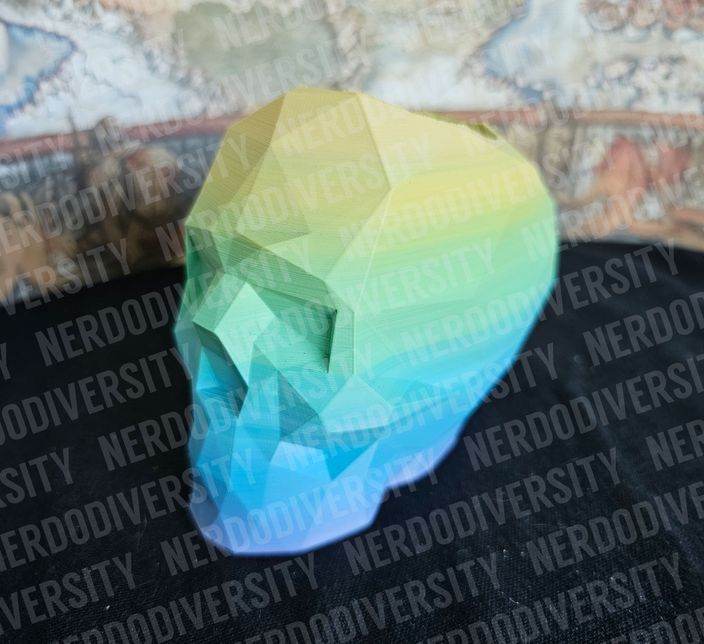 Poor Yorick Pen Holder - Pastel Rainbow