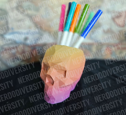 Poor Yorick Pen Holder - Rainbow