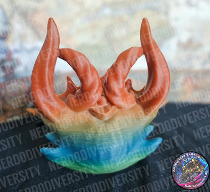 Seeing Eye Dragon - Antique Rainbow (Back)