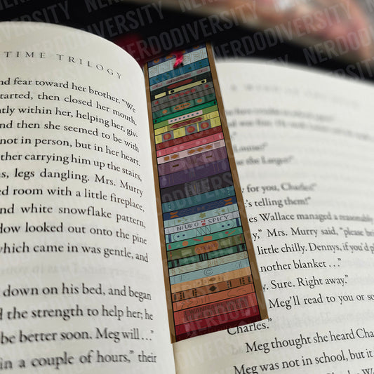 "Book Stack" Bookmark