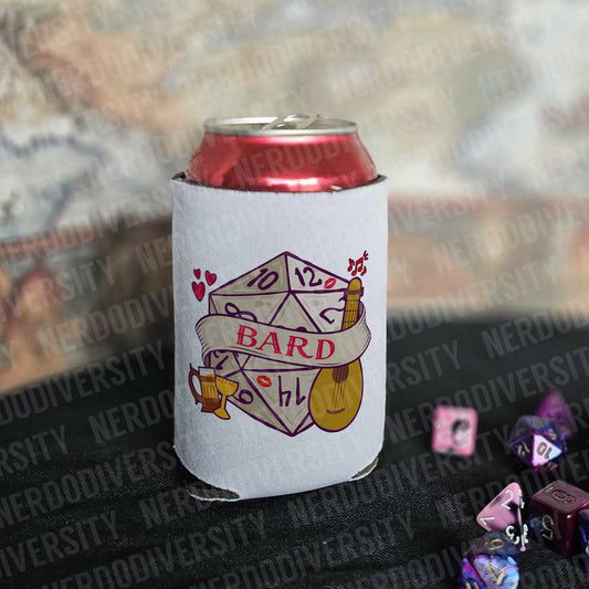 "Classy Dice - Bard" Can Cooler