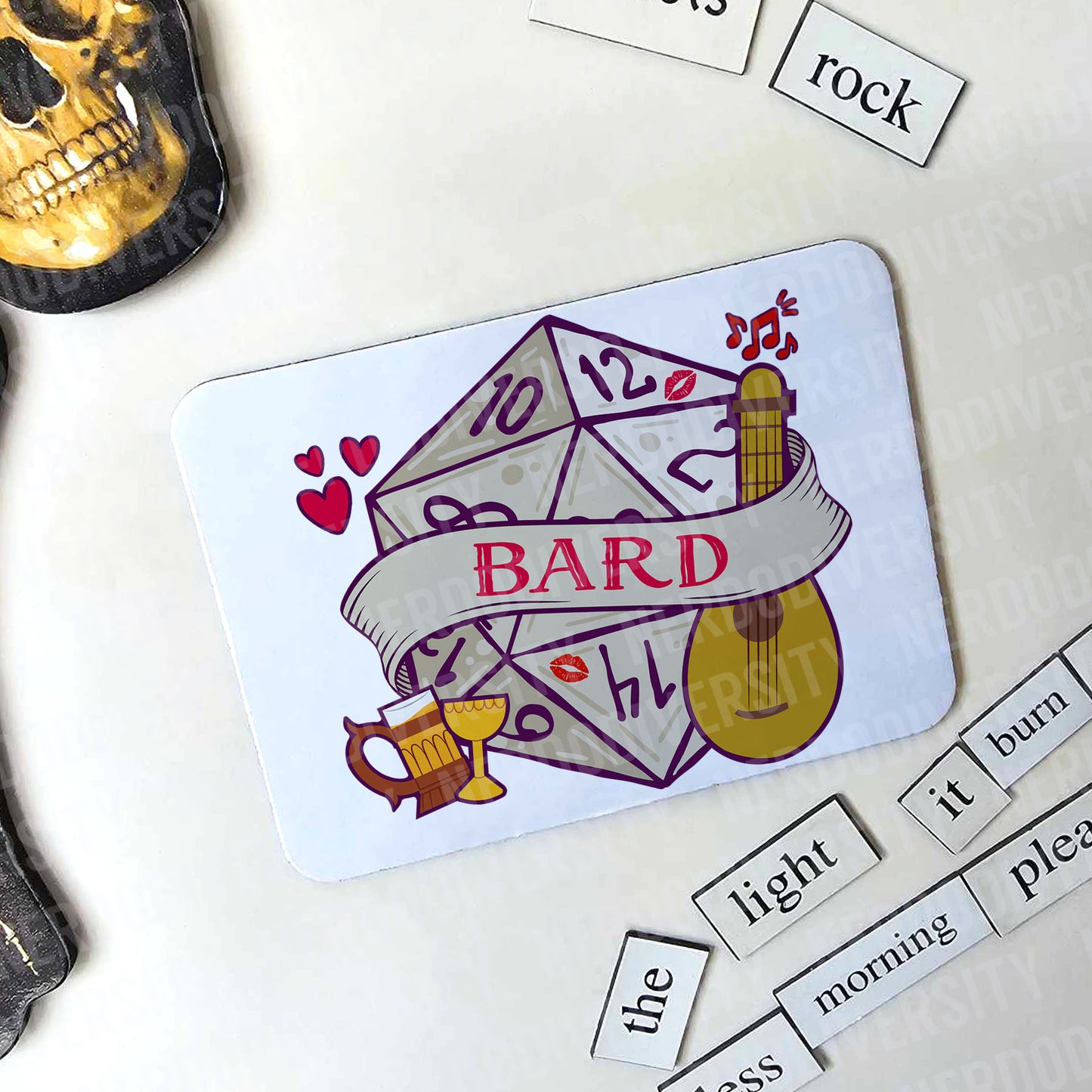 "Classy Dice - Bard" Magnet