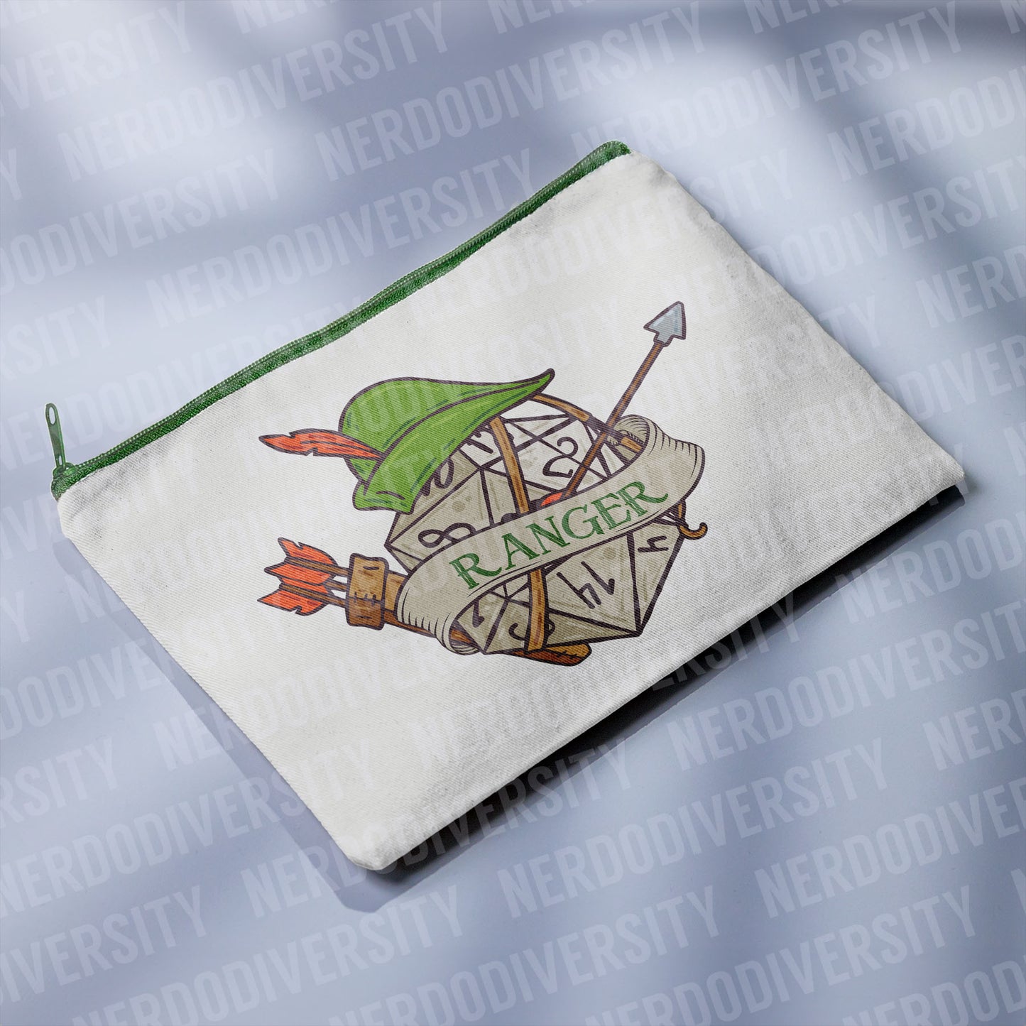 "Classy Dice - Ranger" Zipper Pouch