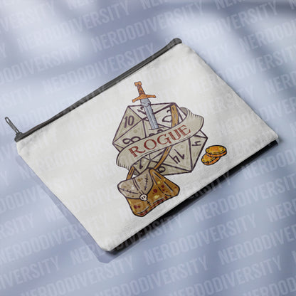 "Classy Dice - Rogue" Zipper Pouch