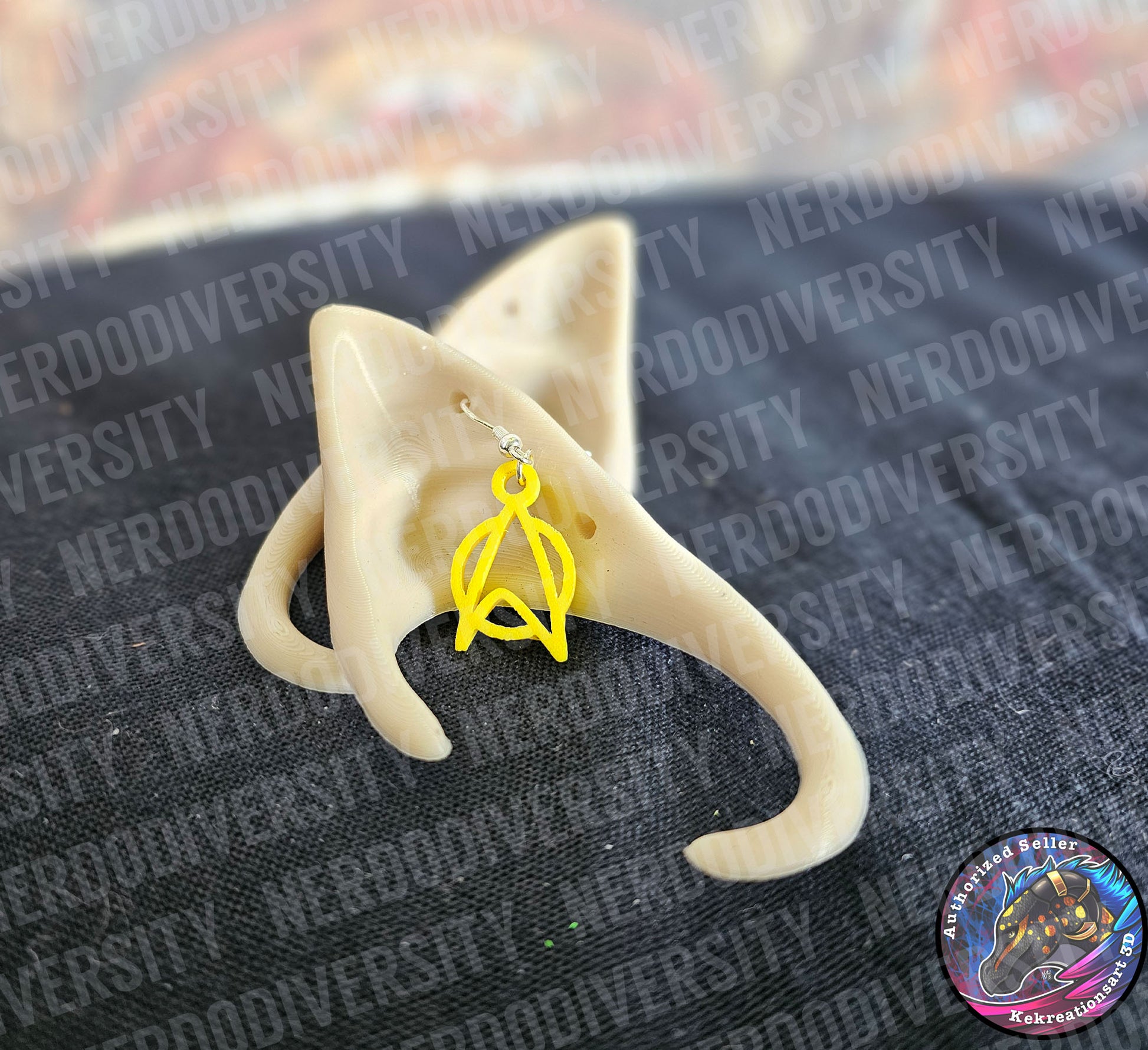 Elf/Fairy Ear Cuffs - Large, Pierced, Bone White