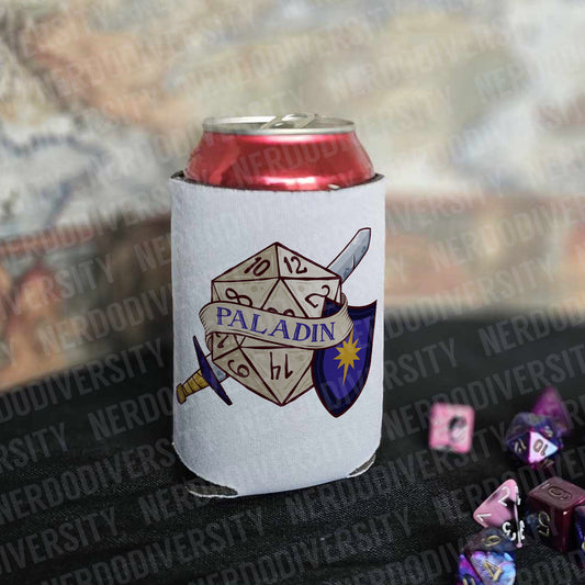 "Classy Dice - Paladin" Can Cooler