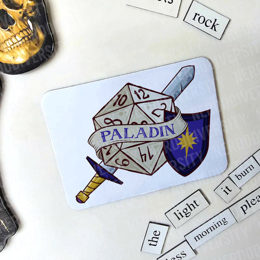 "Classy Dice - Paladin" Magnet