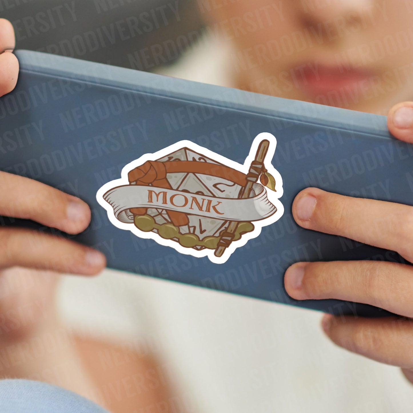 "Classy Dice - Monk" Sticker