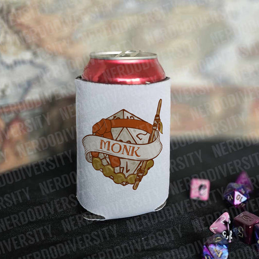 "Classy Dice - Monk" Can Cooler