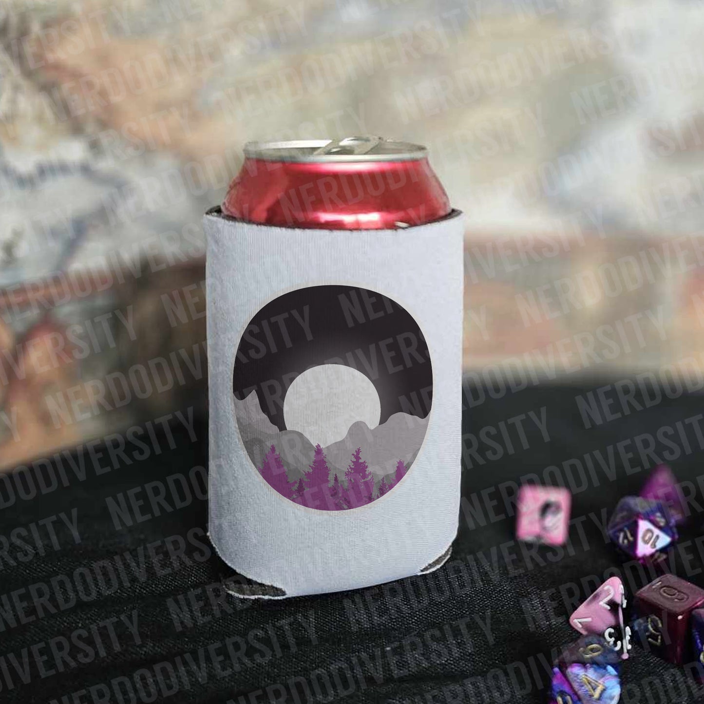 "Pridescapes - Ace" Can Cooler