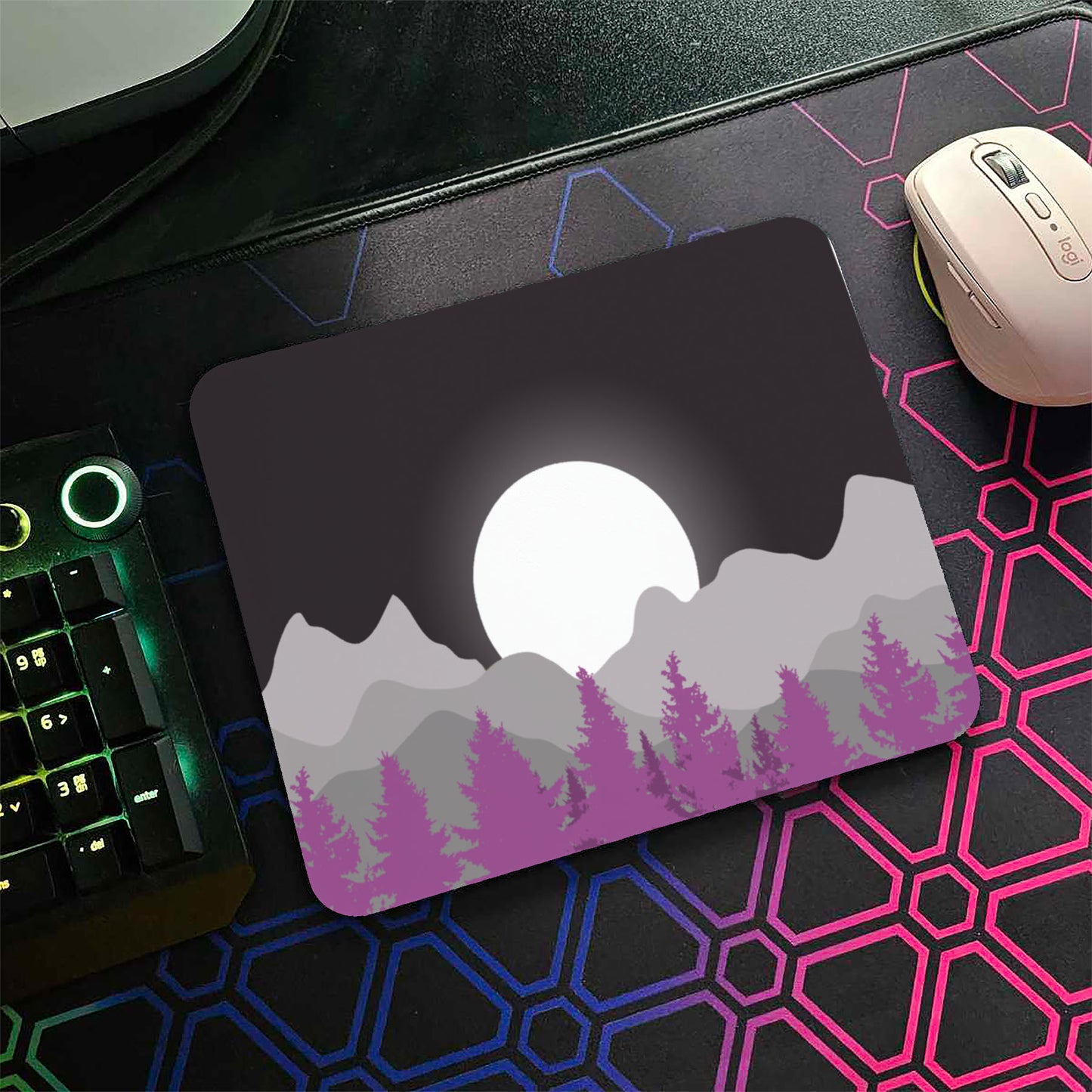 "Pridescapes - Ace" Mouse Pad