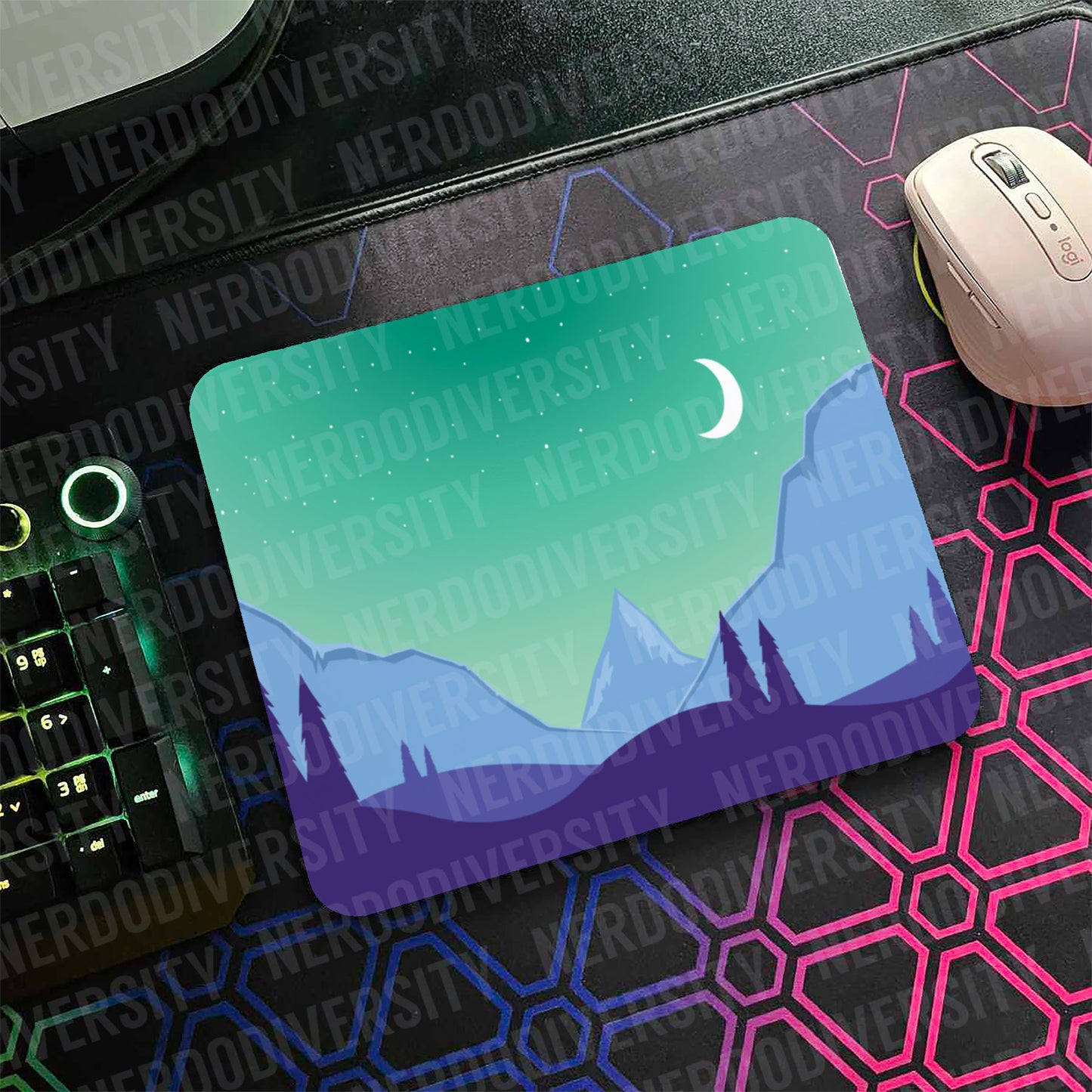 "Pridescapes - Gay" Mouse Pad