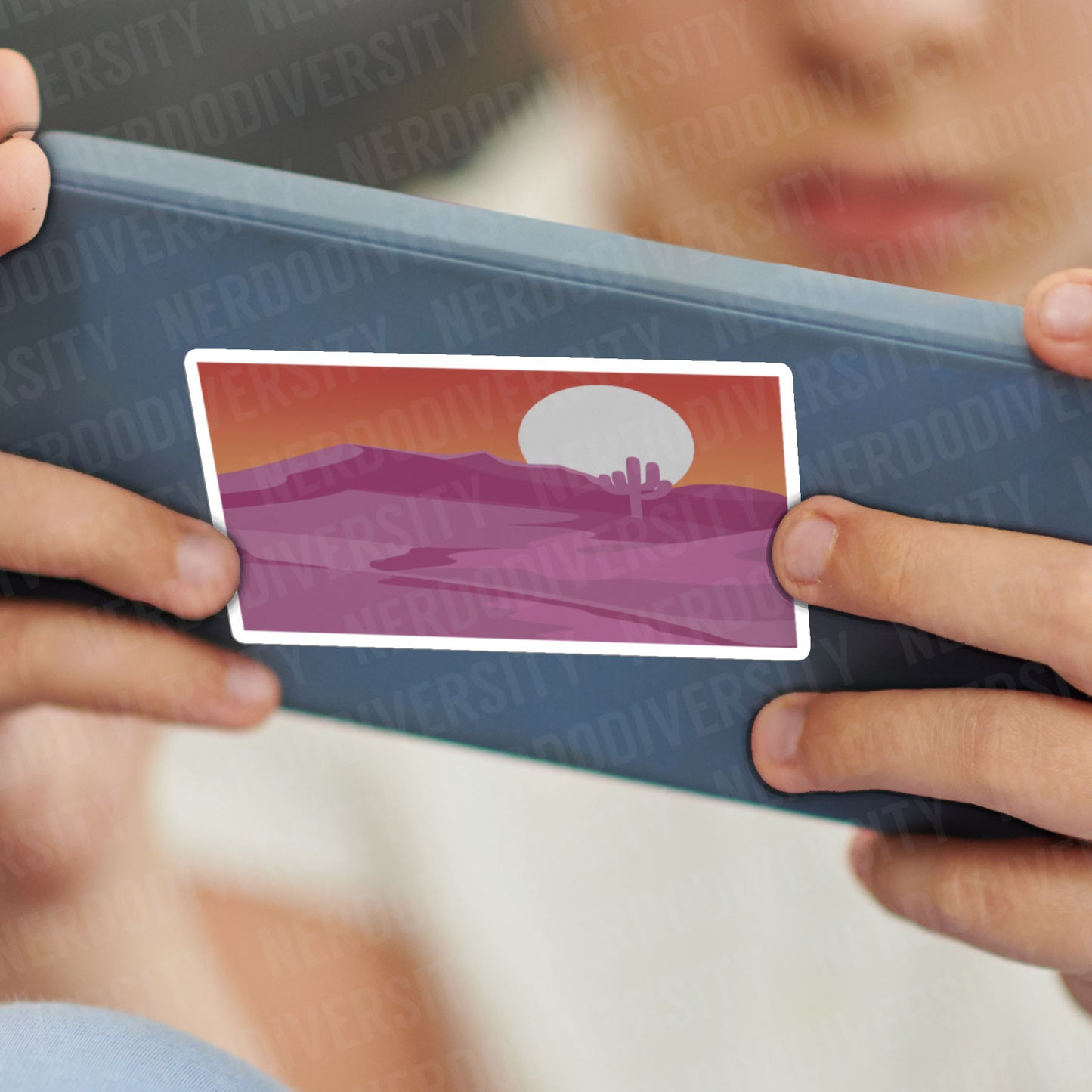 "Pridescapes - Lesbian" Sticker