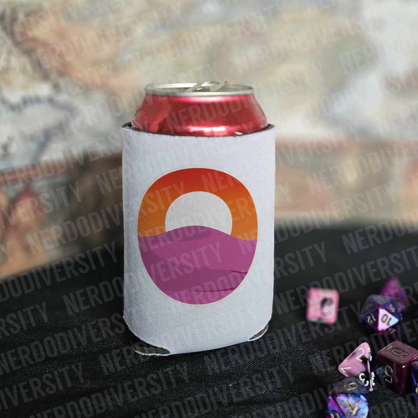 "Pridescapes - Lesbian" Can Cooler