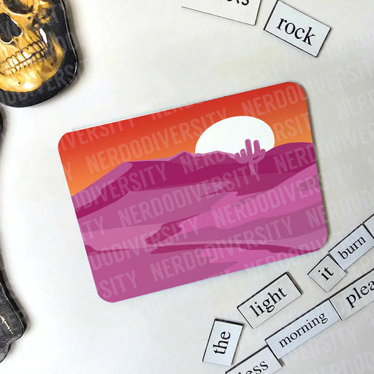 "Pridescapes - Lesbian" Magnet