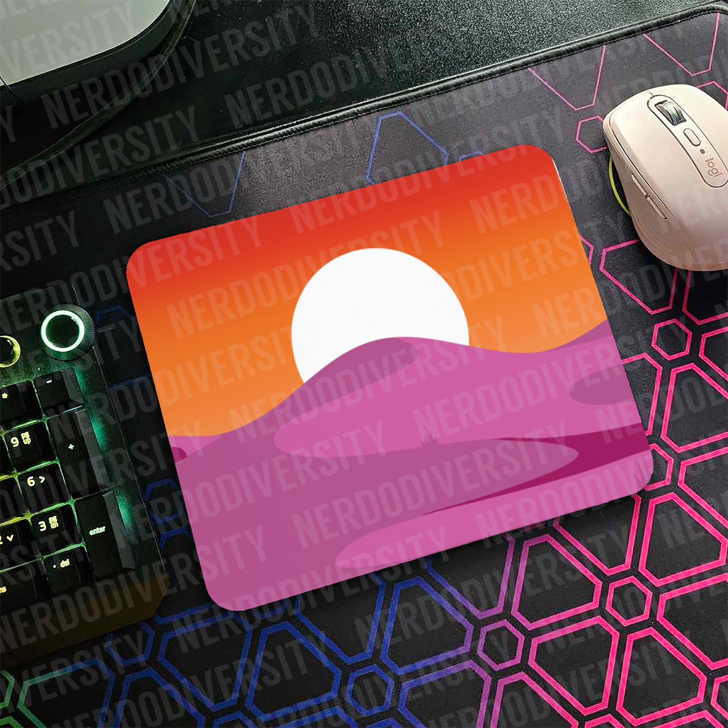 "Pridescapes - Lesbian" Mouse Pad