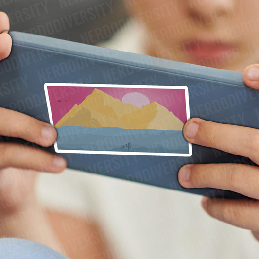 "Pridescapes - Pan" Sticker