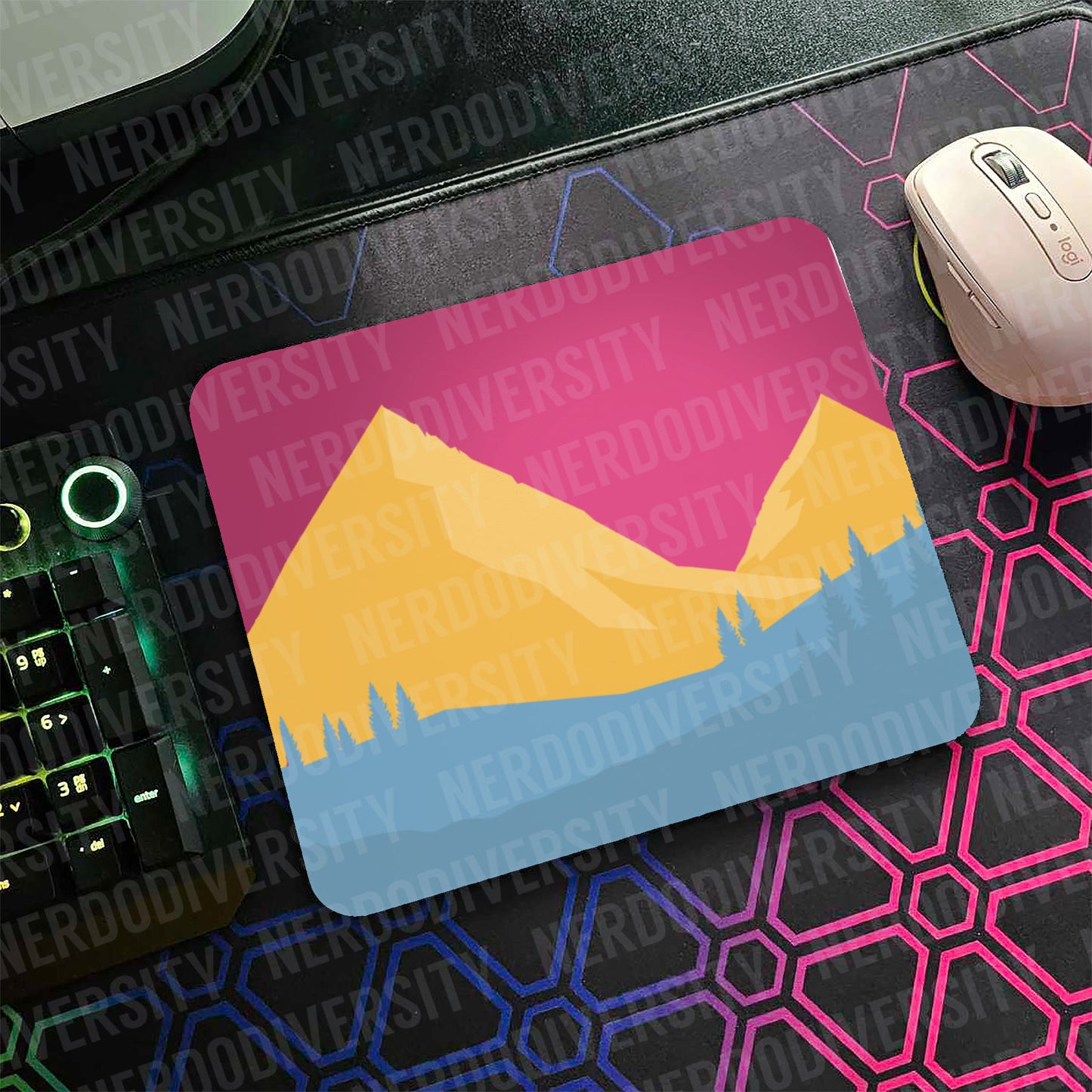 "Pridescapes - Pan" Mouse Pad