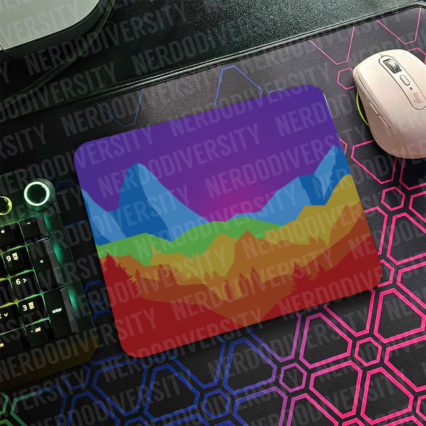 "Pridescapes - Rainbow" Mouse Pad