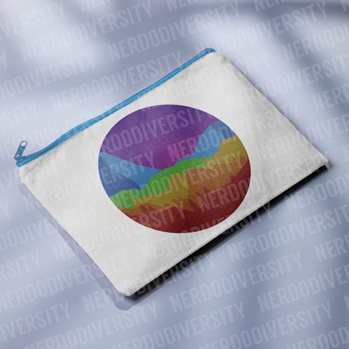 "Pridescapes - Rainbow" Zipper Pouch