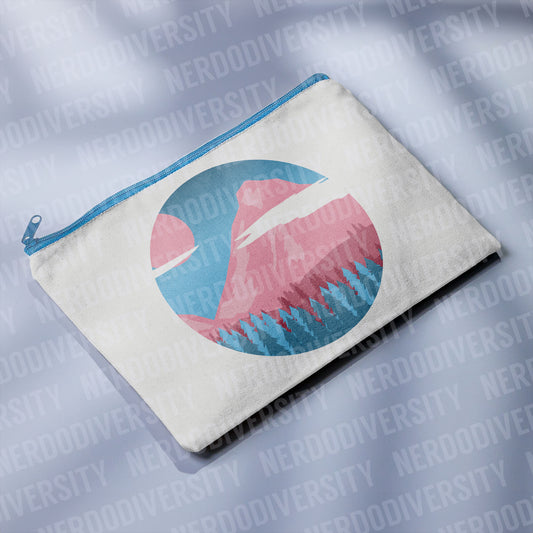 "Pridescapes - Trans" Zipper Pouch