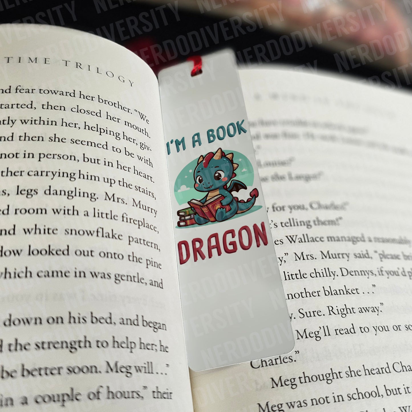 "I'm a Book Dragon" Bookmark