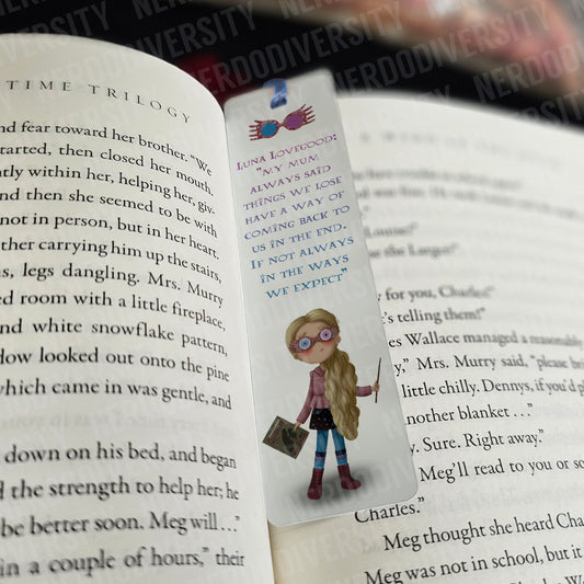 "Quotemarks - Luna Lovegood" Bookmark