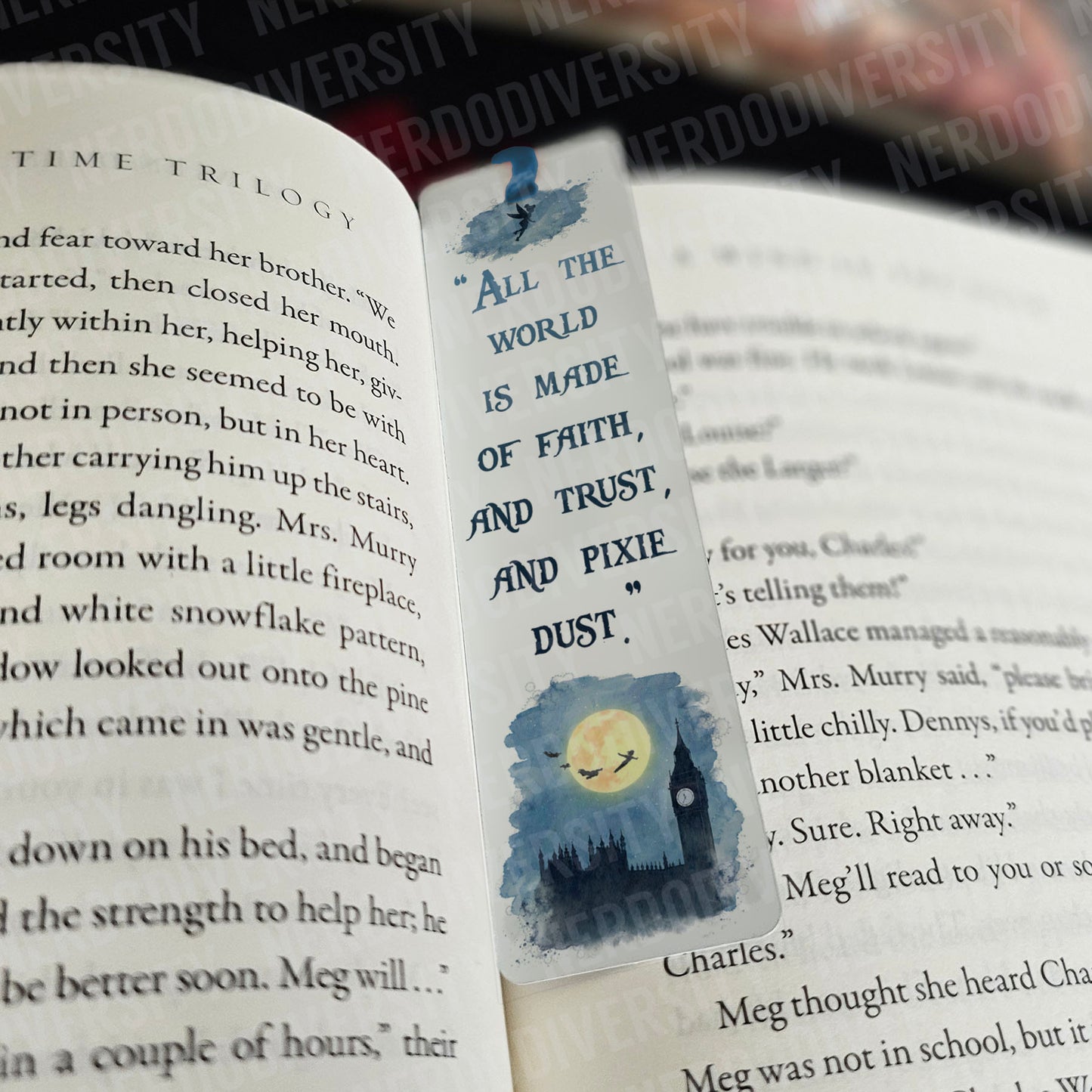 "Quotemarks - Peter Pan" Bookmark