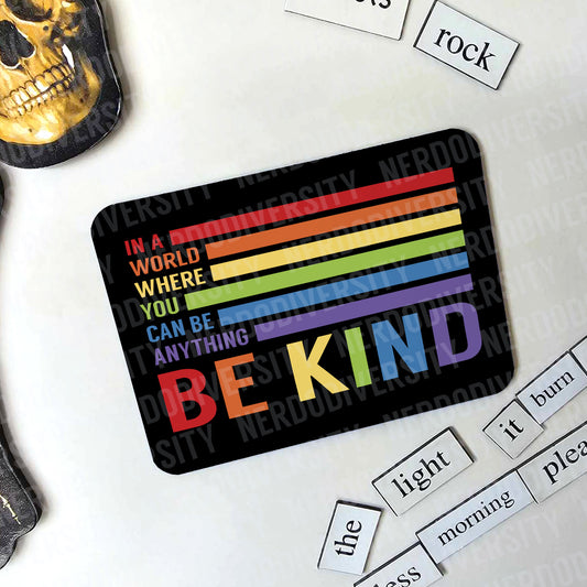 "Be Kind (Dark Mode)" Magnet