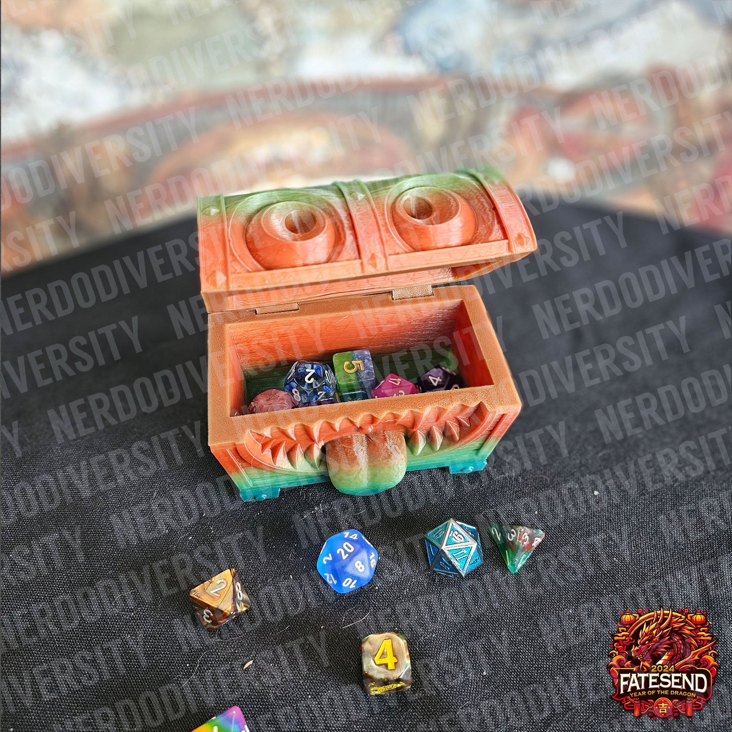 Ineffective Mimic Chest - Antique Rainbow