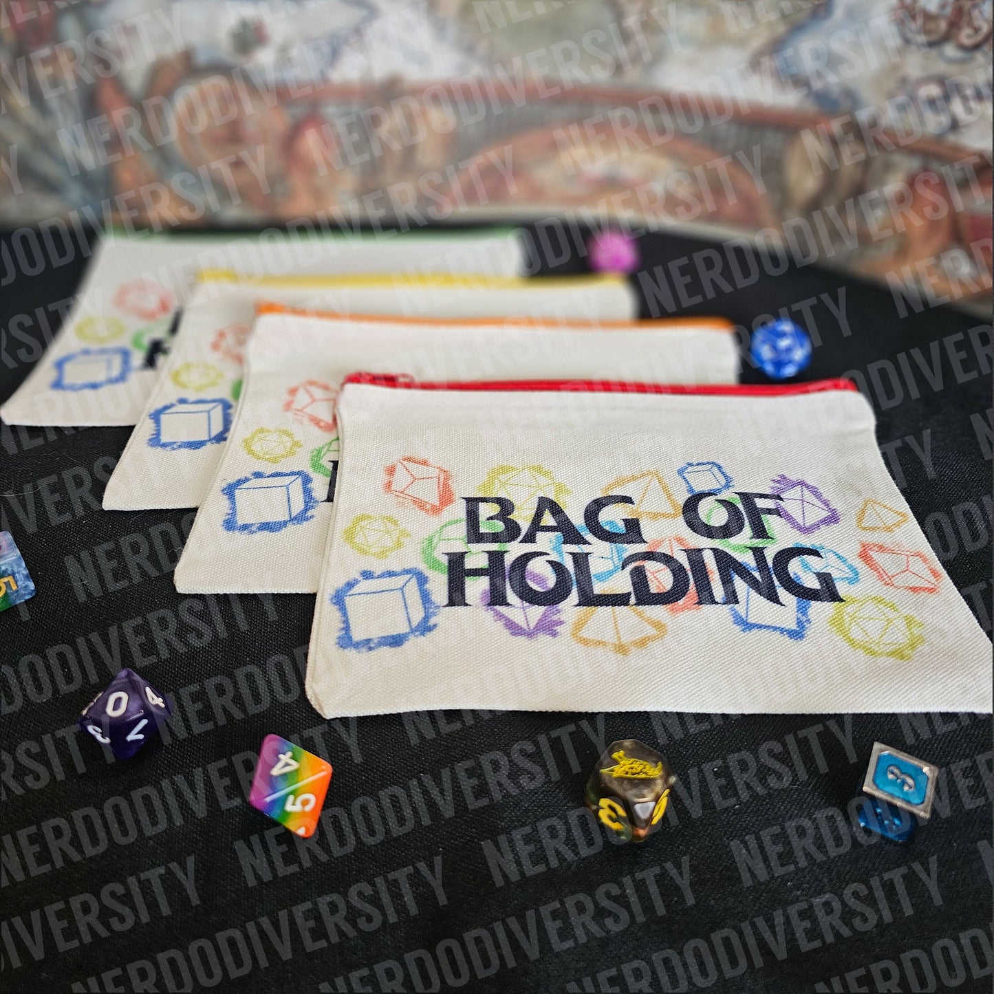 "Bag of Holding" Zipper Pouch