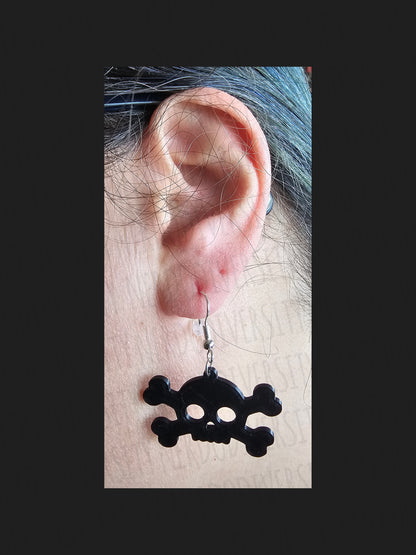 Skull and Crossbones Earrings