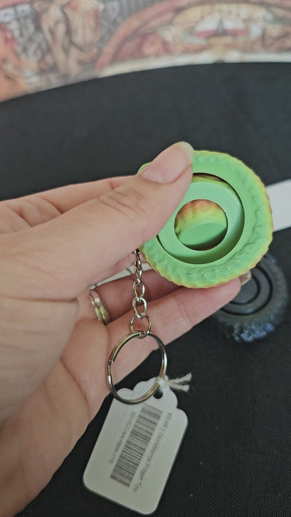 Ouroboros Fidget Toy Keychain