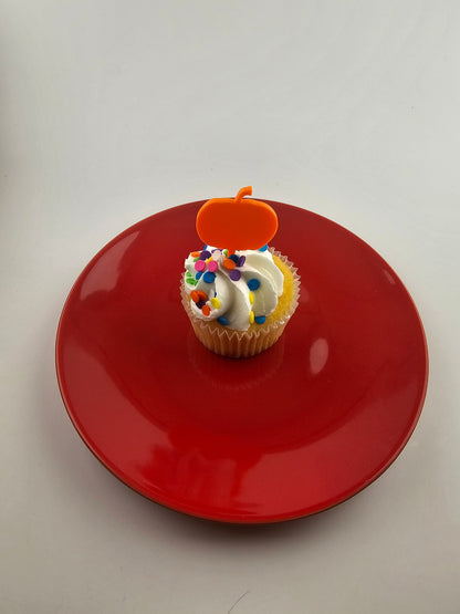 Pumpkin Cupcake Toppers