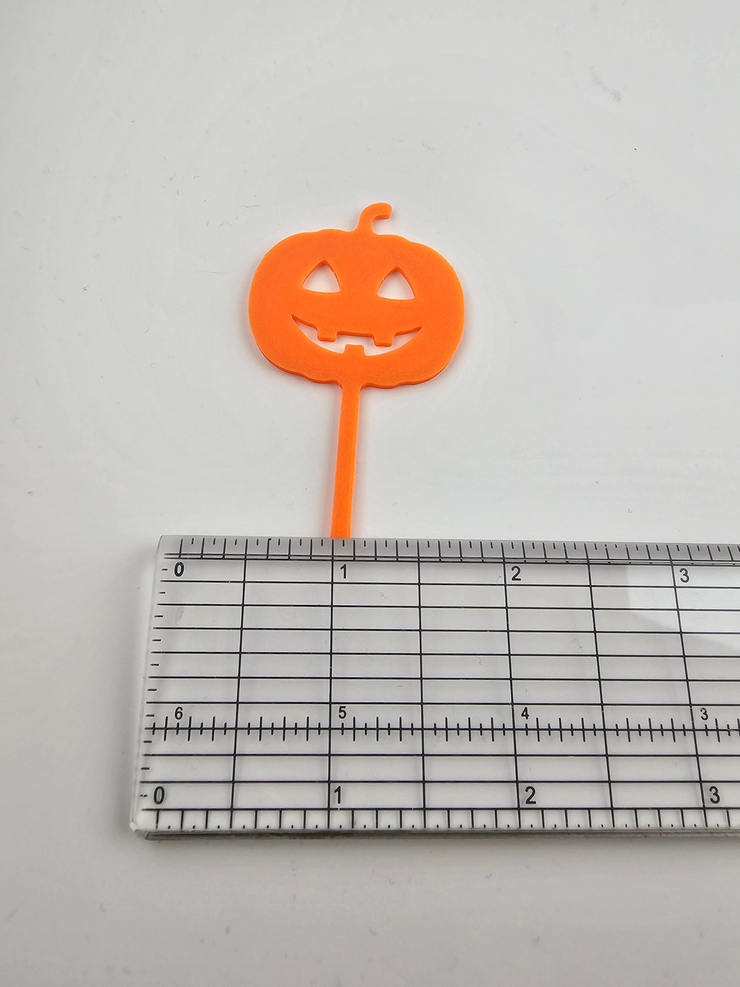 Jack-o-Lantern Cupcake Toppers